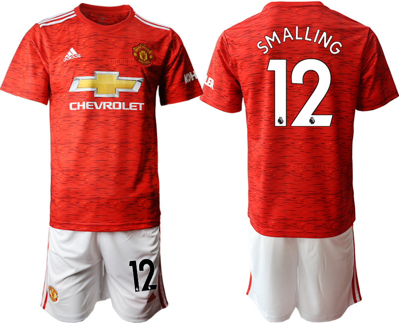 Men 2020-2021 club Manchester United home #12 red Soccer Jerseys->manchester united jersey->Soccer Club Jersey